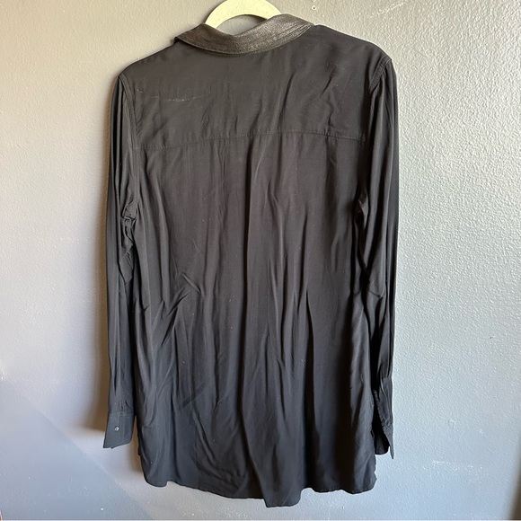 Harley Davidson black button up long sleeve - Picture 4 of 7